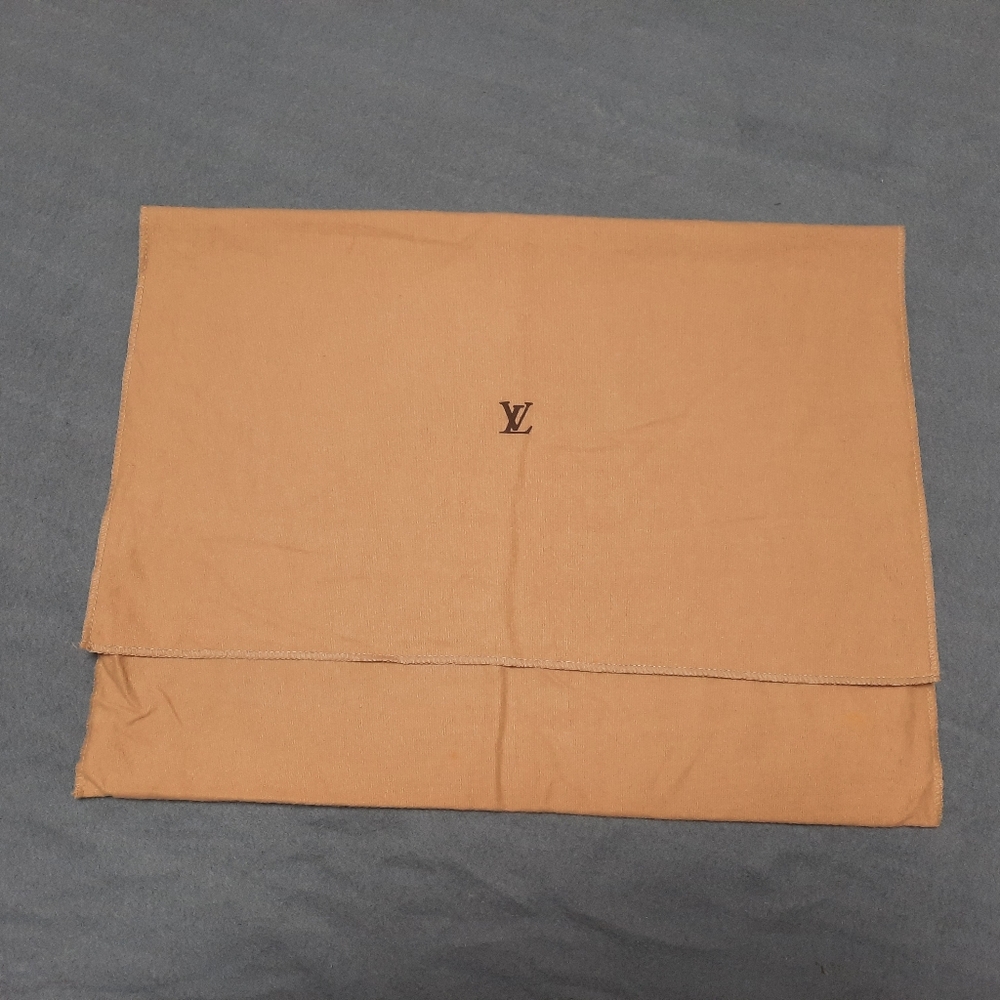 Louis Vuitton Fold over dust bag, storage sz H13.5"×W18"